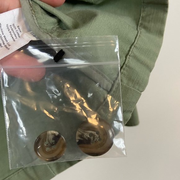 NWT Talbots SAFARI JACKET EMBROIDERED SAGE size Large - Picture 10 of 14